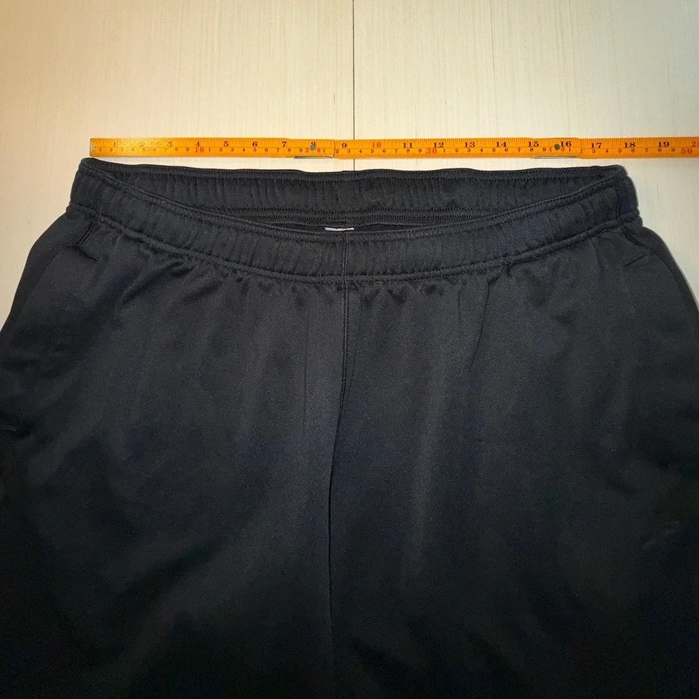 Champion Duo Dry Mens Athletic Shorts Black XXL Performance Gym Training 0914